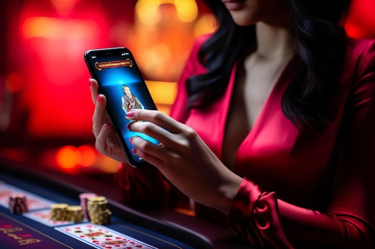 Pengguna mobile memeriksa catatan deposit